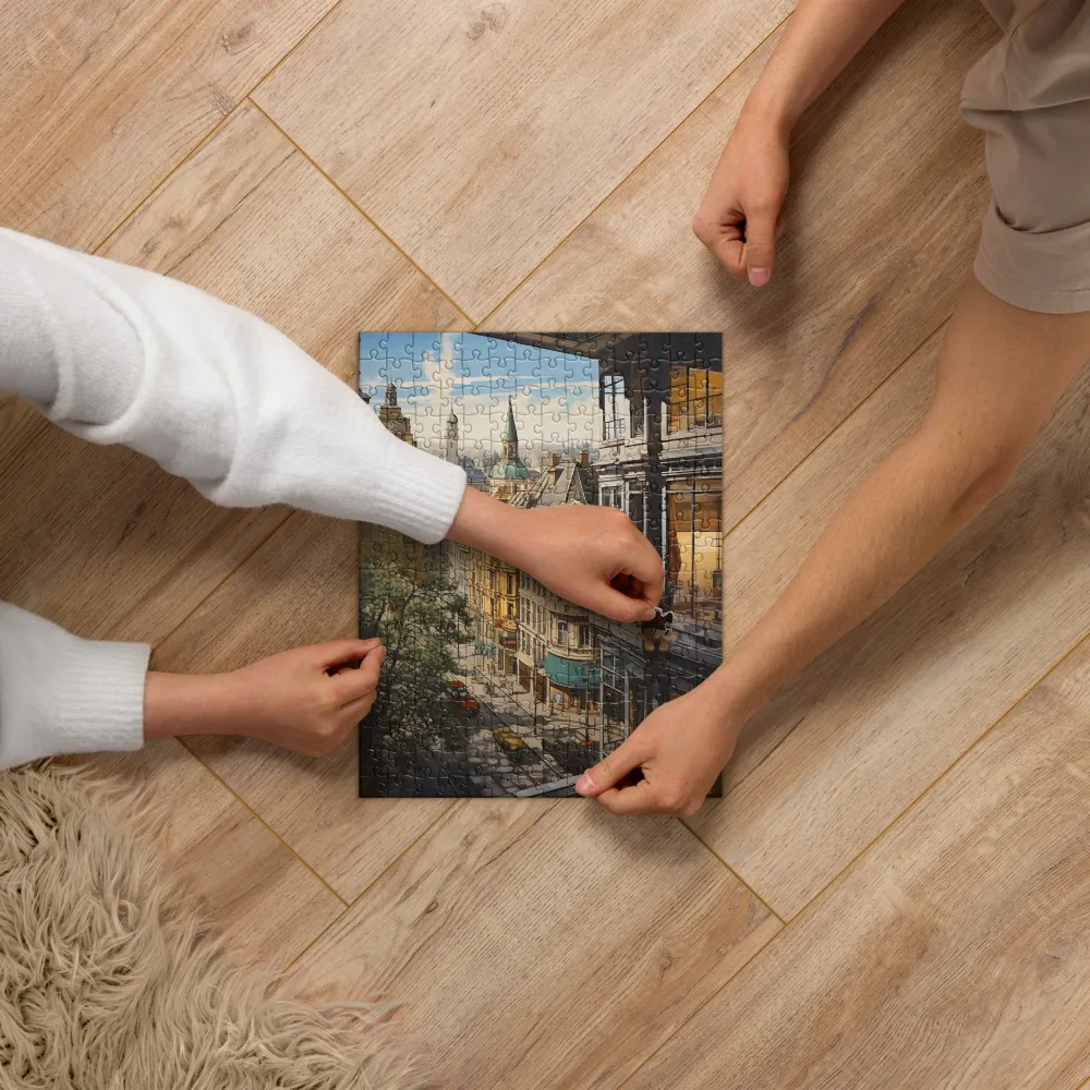 Urban Glimpse 
 Jigsaw Puzzle