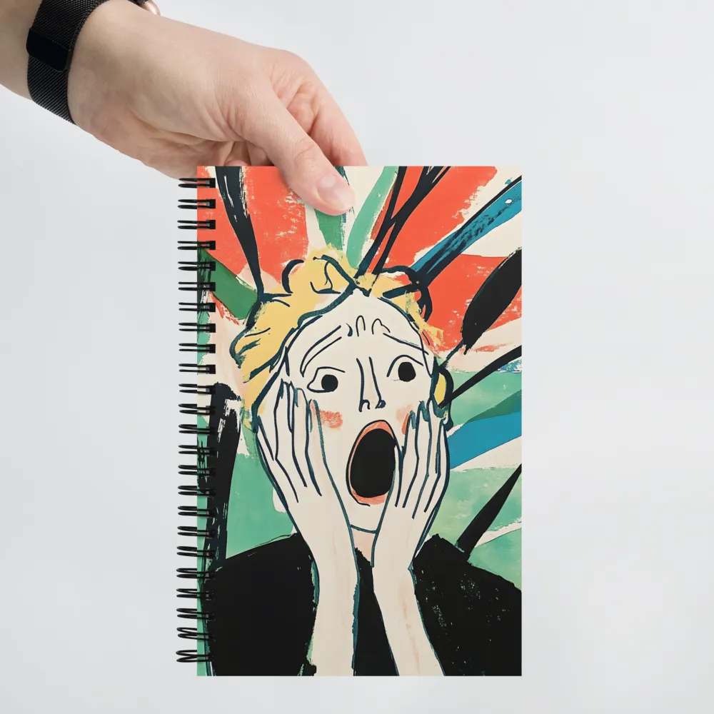 The Scream of Chaos 
 Spiral Notebook | 140 pages