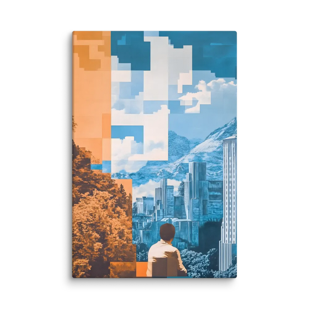 Urban Nature Contemplation 
 Canvas | 32″x 48″