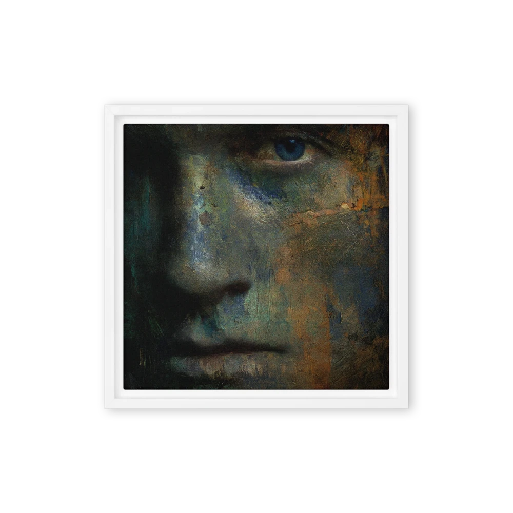 Shrouded Gaze | Art Print