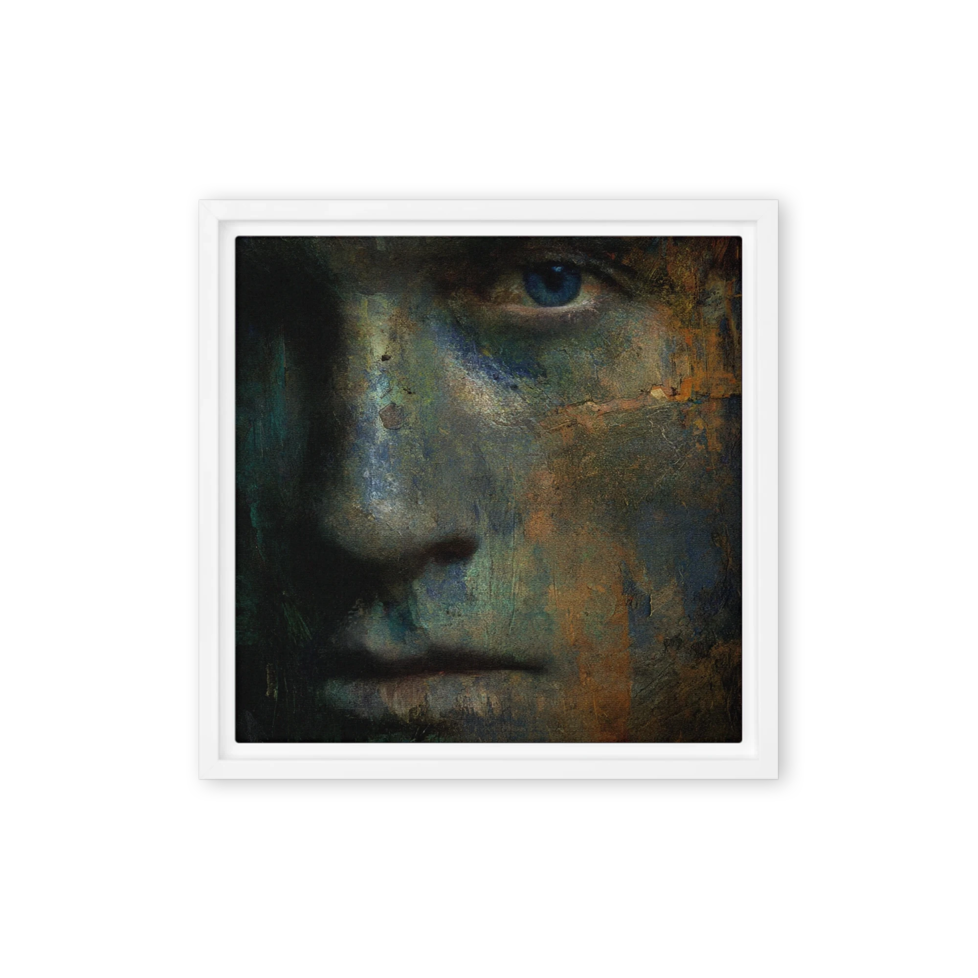 Shrouded Gaze | Art Print