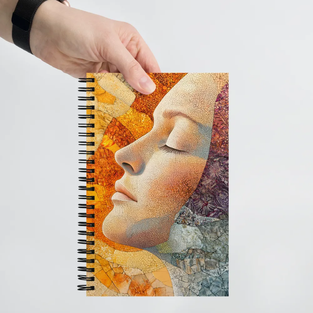 Serene Mosaic Profile 
 Spiral Notebook | 140 pages