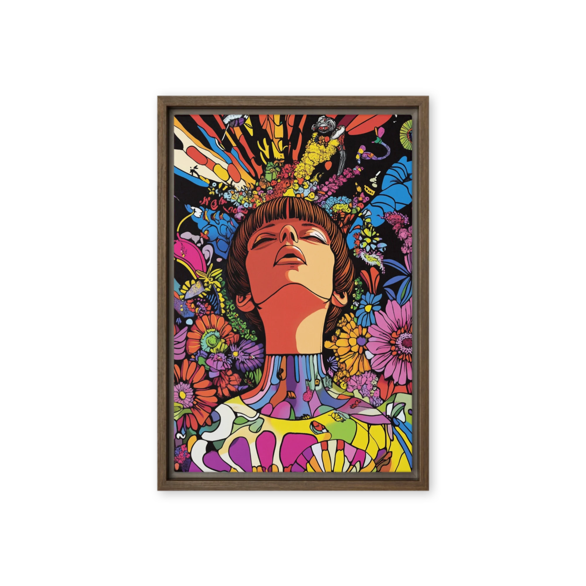 Floral Psychedelic Dream | Art Print