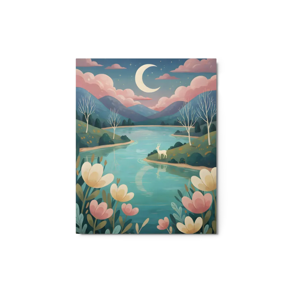 Silent Reflection 
 Metal Print | 16″x 20″