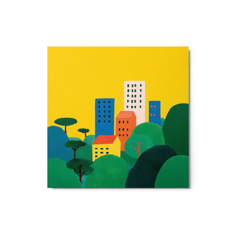 City Among Green Hills | Art Print