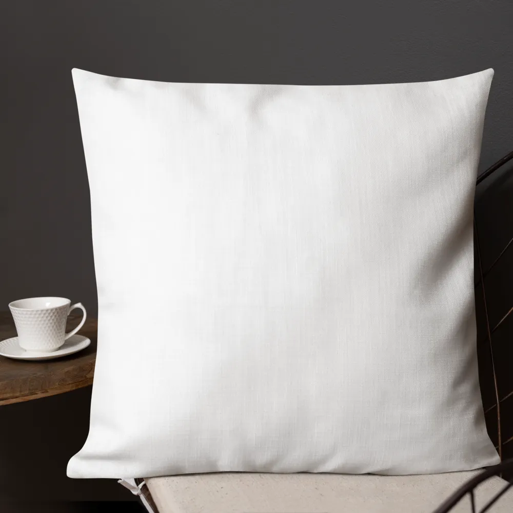 Colorful House Design Pillow