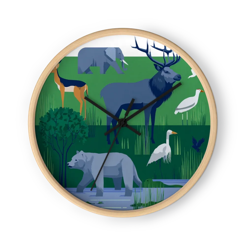 Wild Realm Gathering | Wall Clock