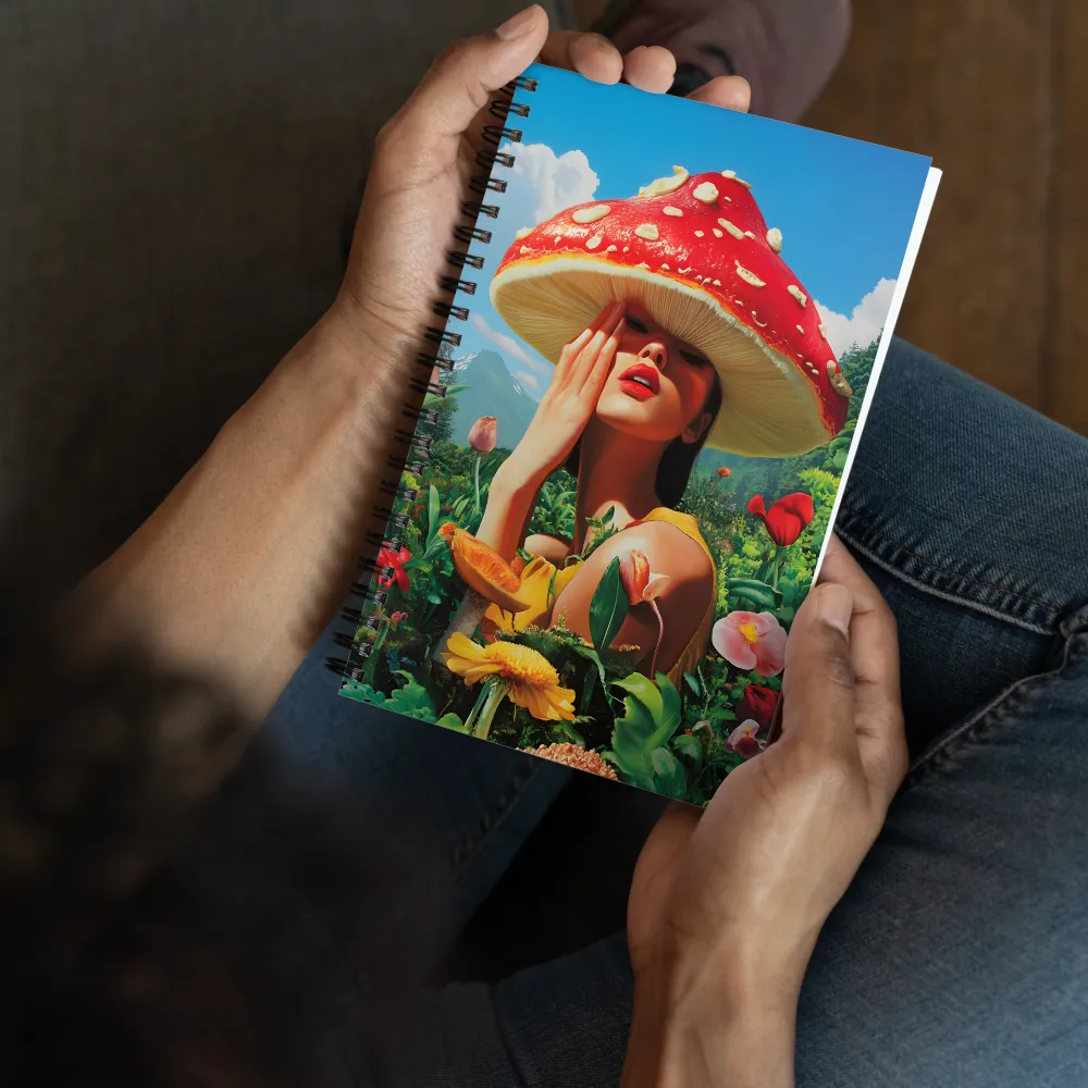 Mushroom Reverie 
 Spiral Notebook | 140 pages