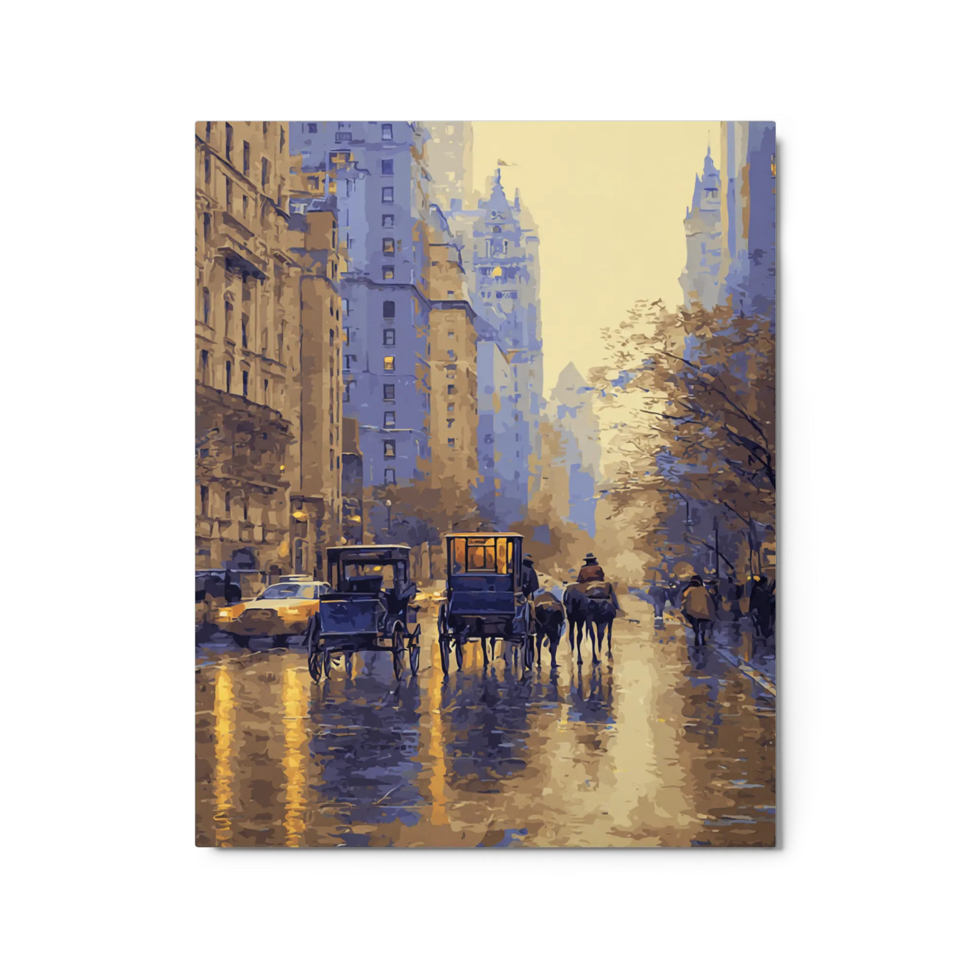 Echo's van een Regenachtige Boulevard
