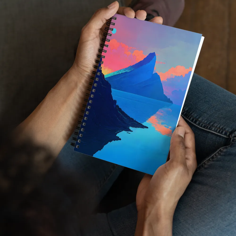 Celestial Lake Reflections 
 Spiral Notebook | 140 pages