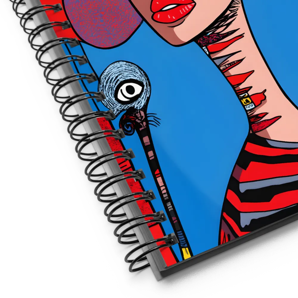 Cubist Expression 
 Spiral Notebook | 140 pages