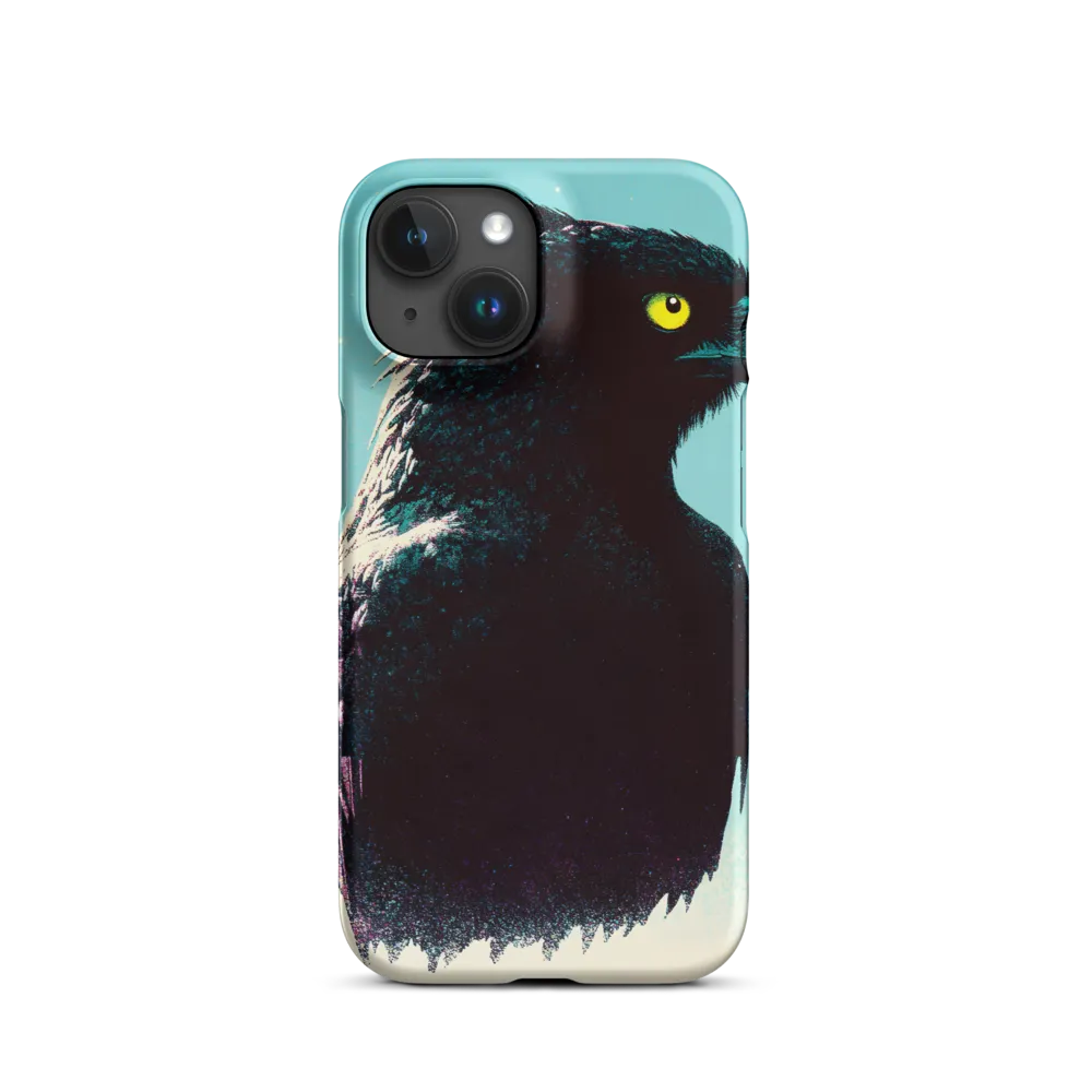 Stylized Hawk Digital Illustration | Phone Case