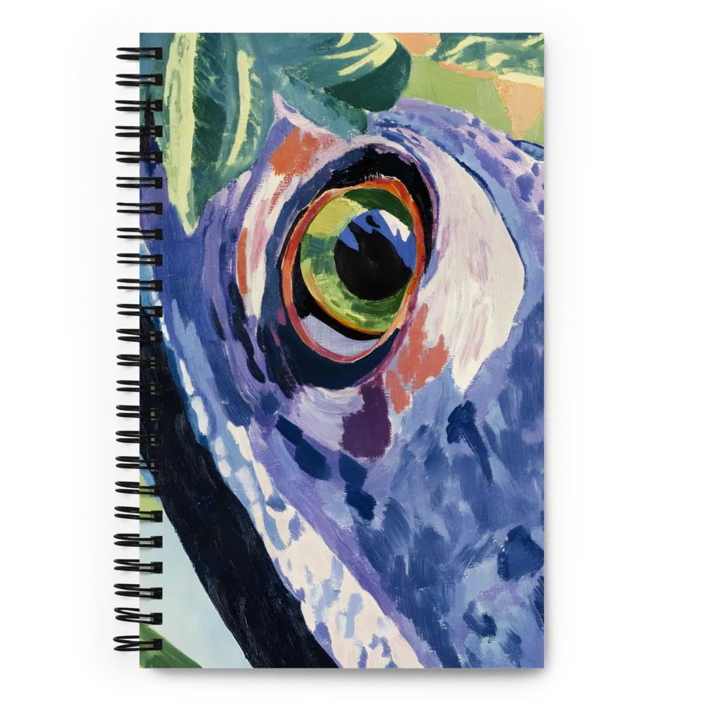Fish Eye Study 
 Spiral Notebook | 140 pages