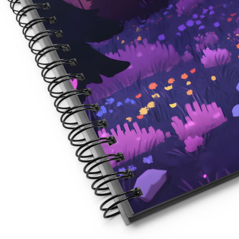 Enchanted Twilight Forest 
 Spiral Notebook | 140 pages