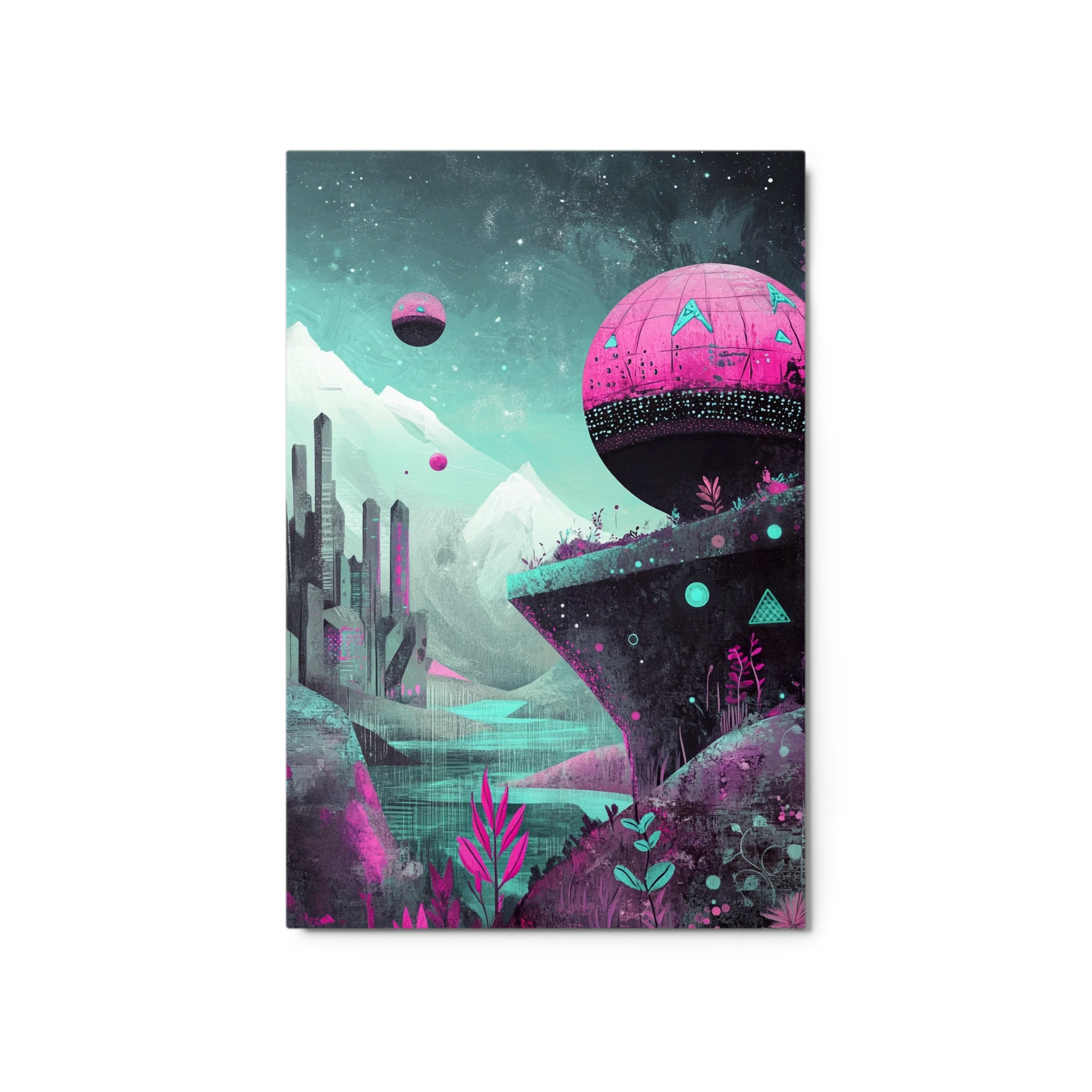Magenta Teal Utopia