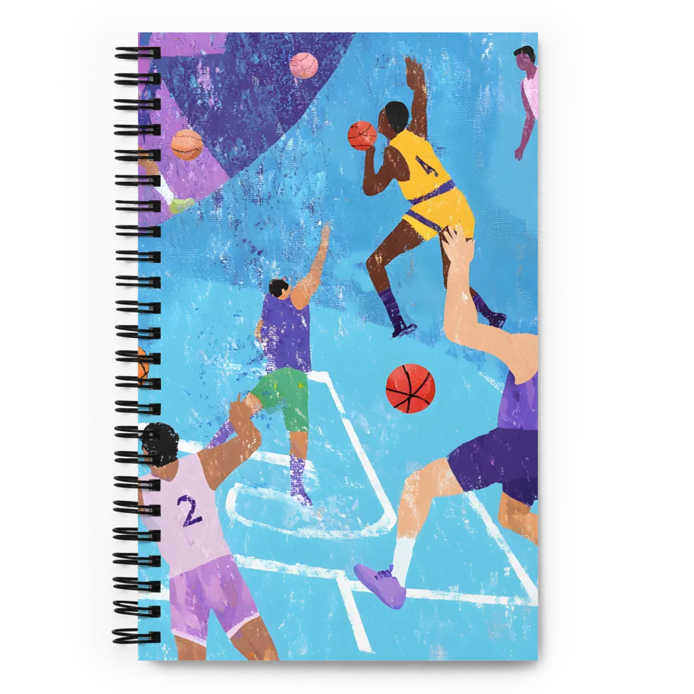 Dynamic Basketball Play 
 Spiral Notebook | 140 pages