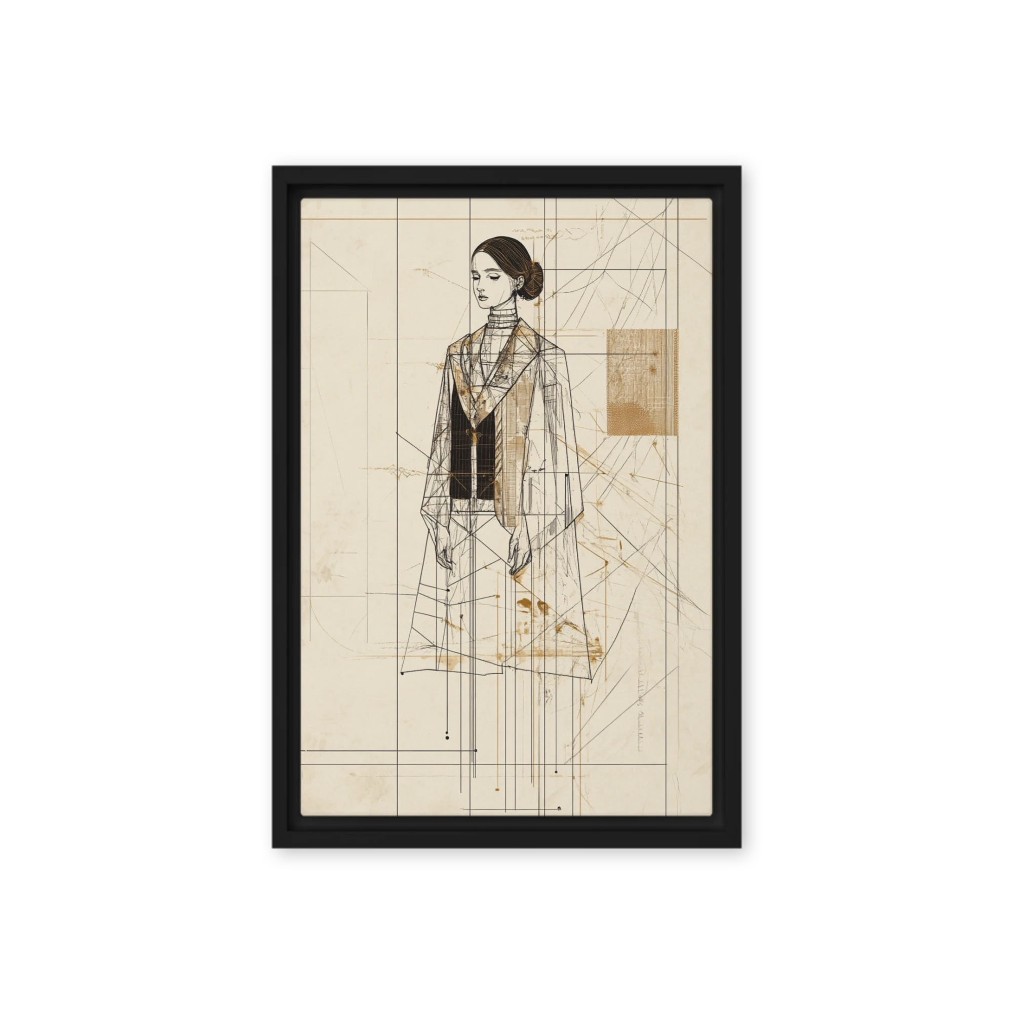 Fashion Model Illustration