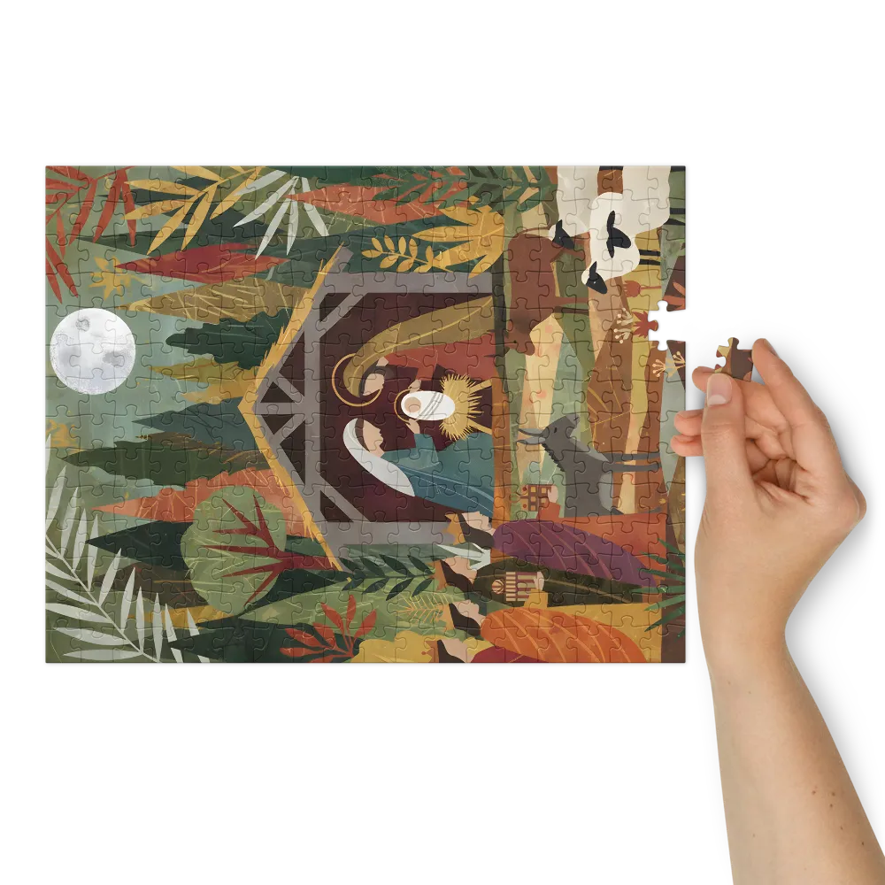 Woodland Nativity | Jigsaw Puzzles