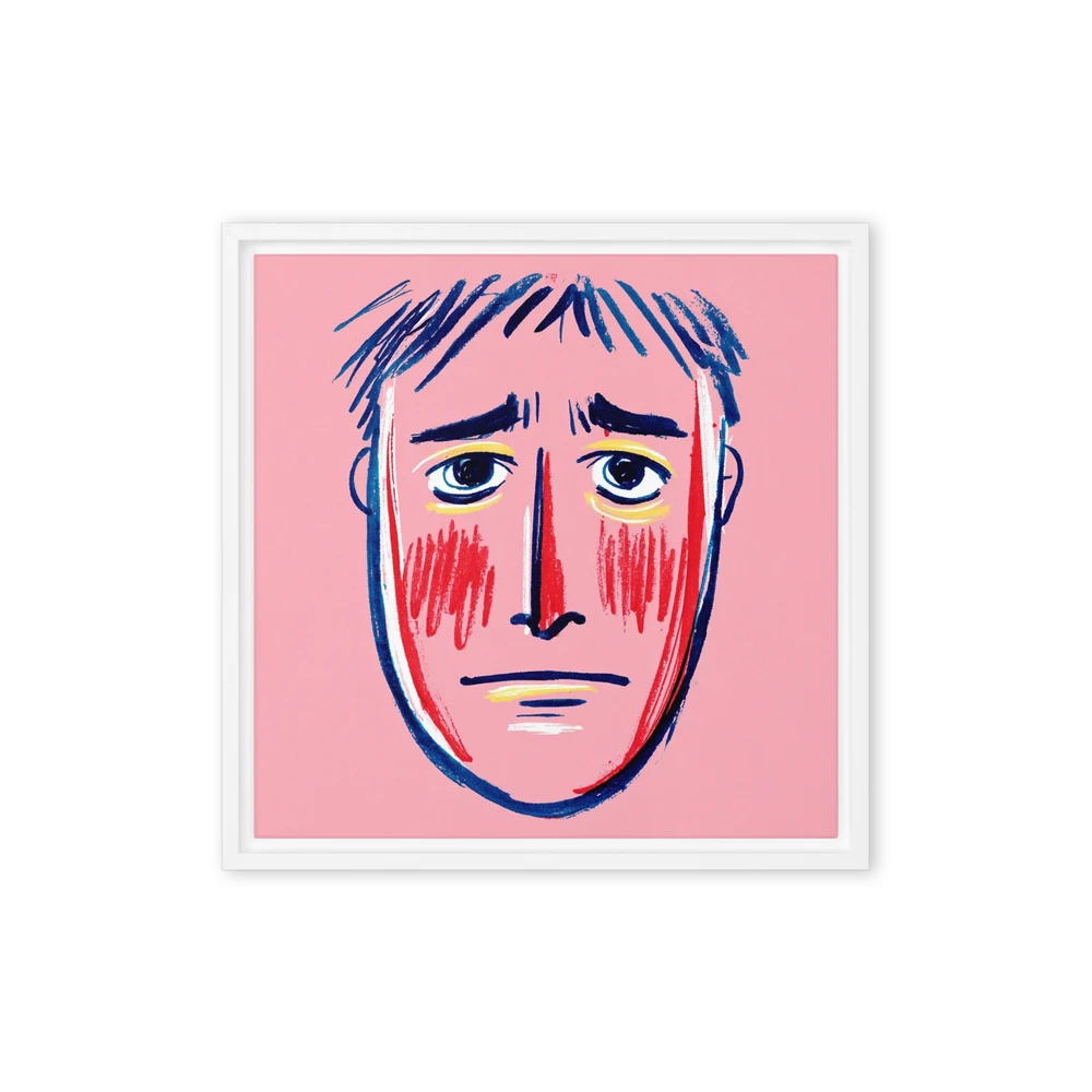 Melancholy Face | Art Print