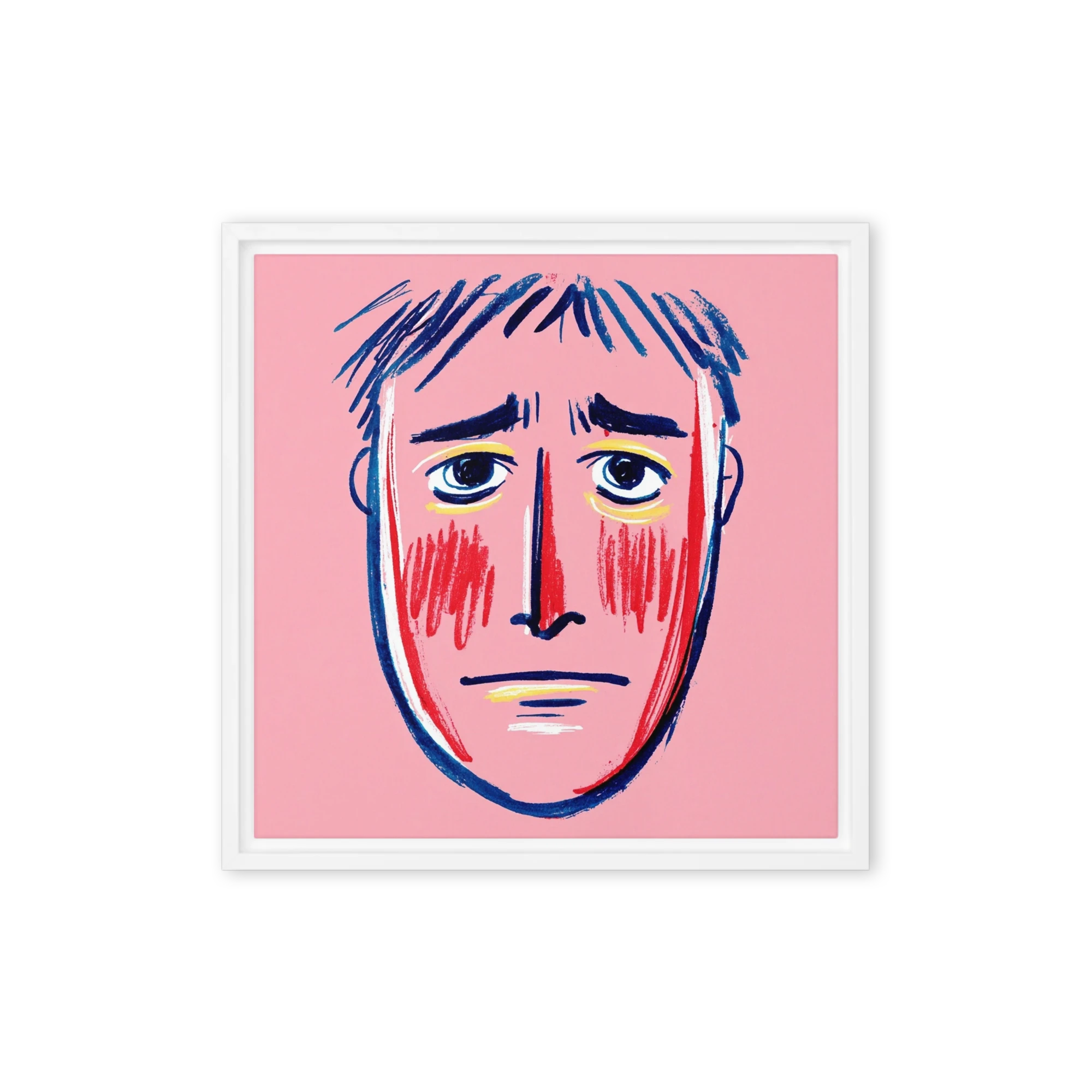 Melancholy Face | Art Print