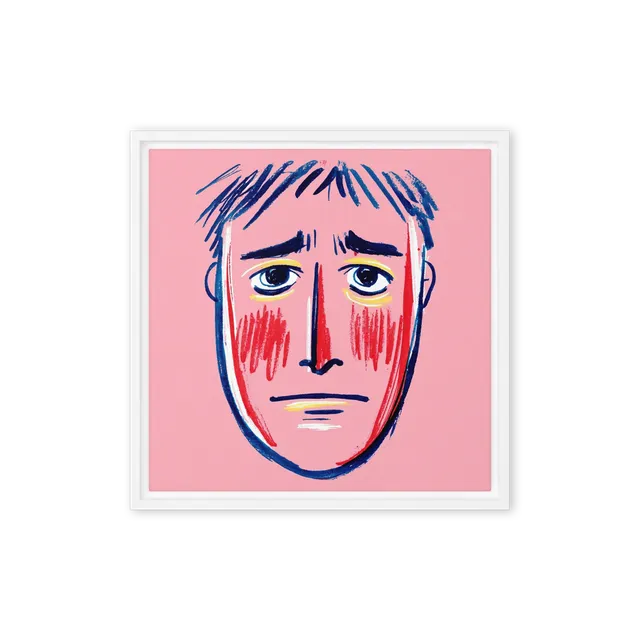 Melancholy Face | Art Print