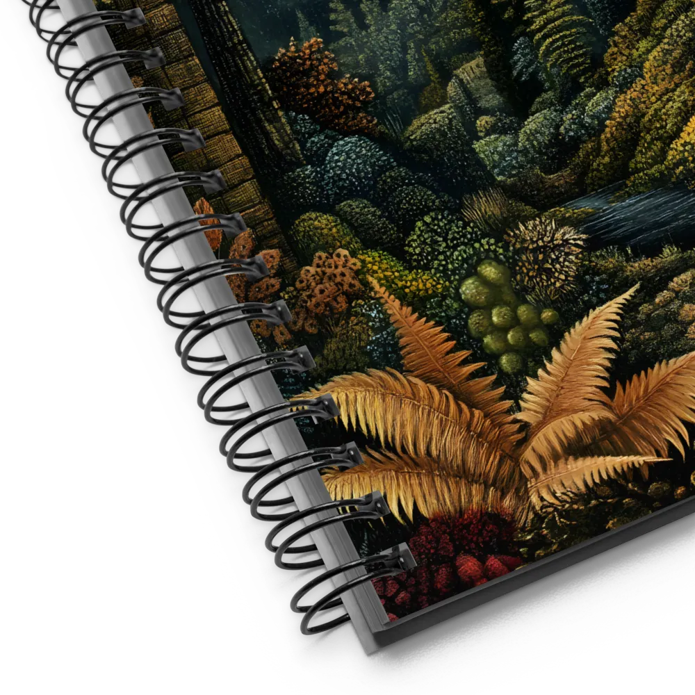 Glimpse into the Ancient Realm 
 Spiral Notebook | 140 pages