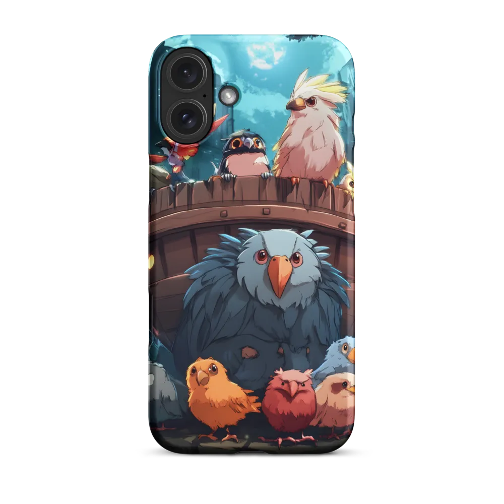 Fantasy Birds Group Illustration | Phone Case