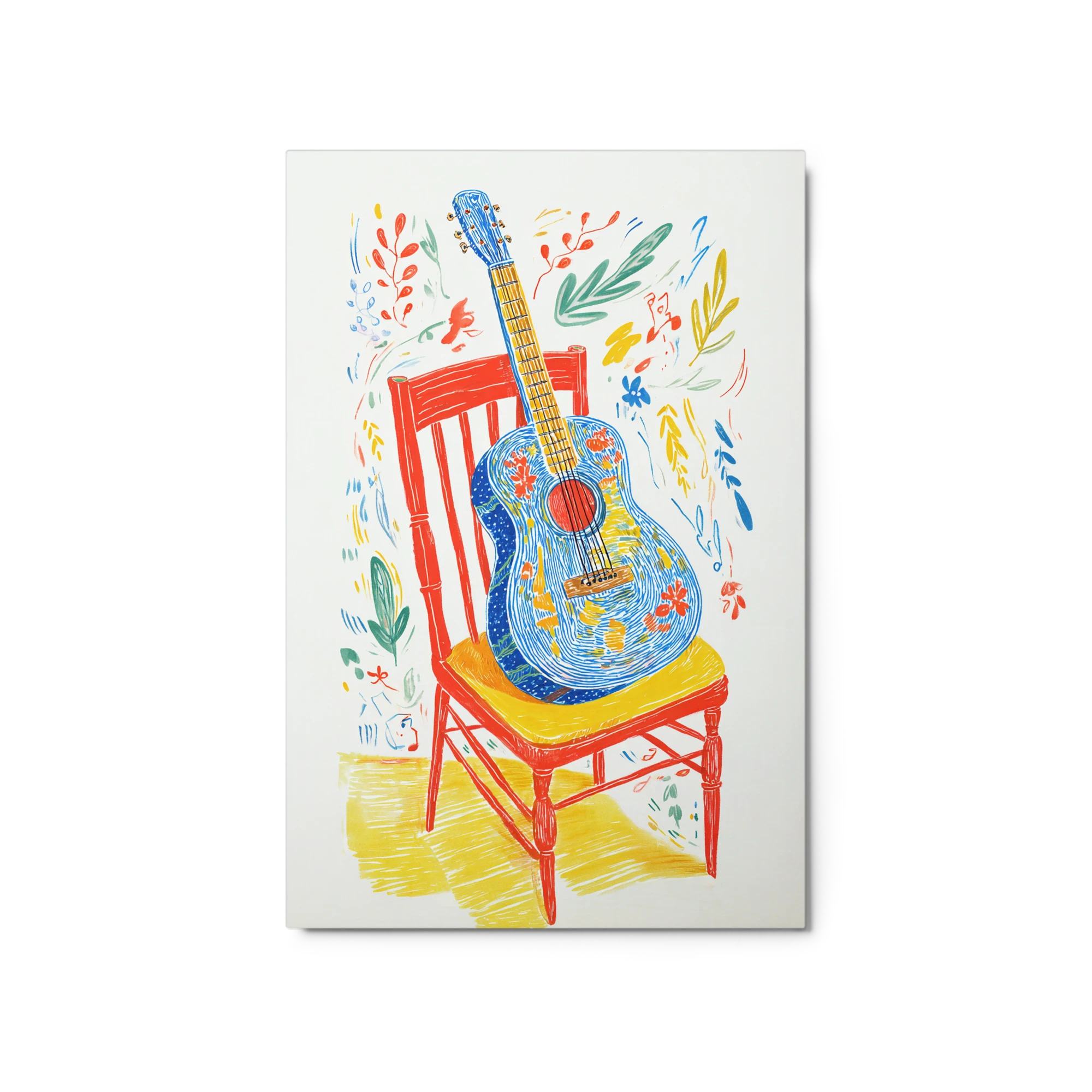 The Folk Guitar