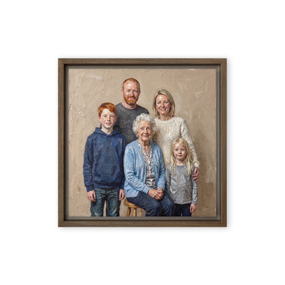 Family Portrait — Impressionist
