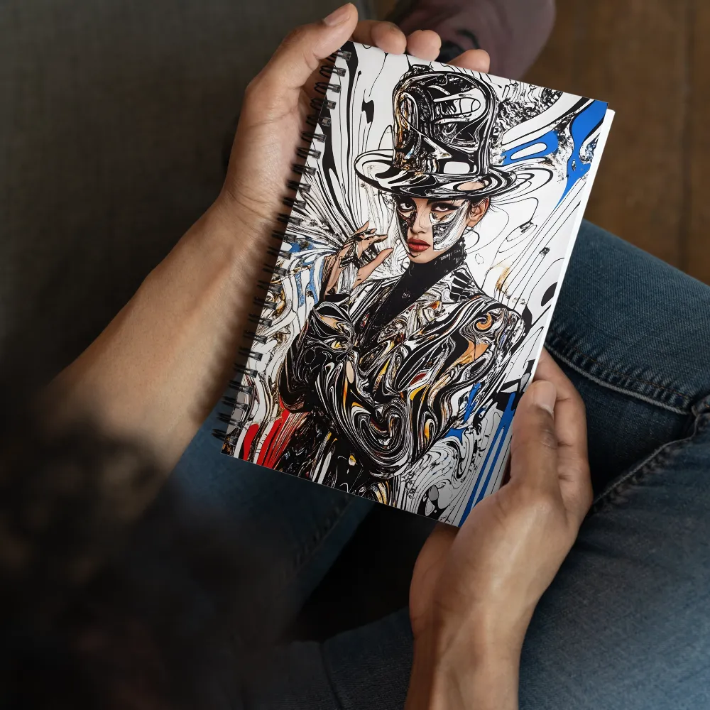 Echoes of Fluidity 
 Spiral Notebook | 140 pages