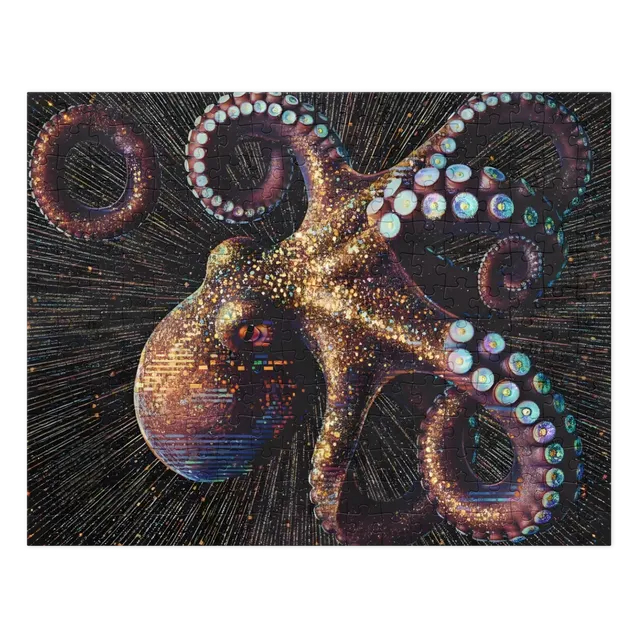 Starlit Octopus | Jigsaw Puzzles
