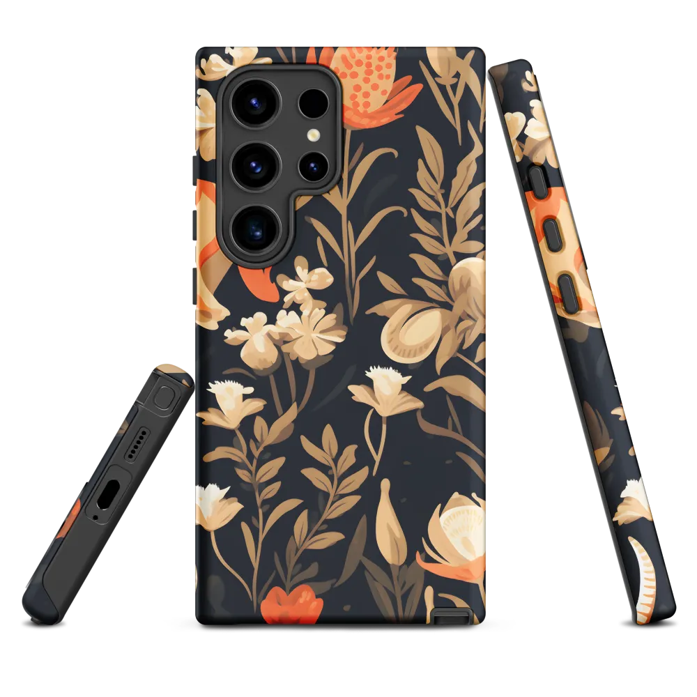 Deer and Floral Pattern | Phone Case