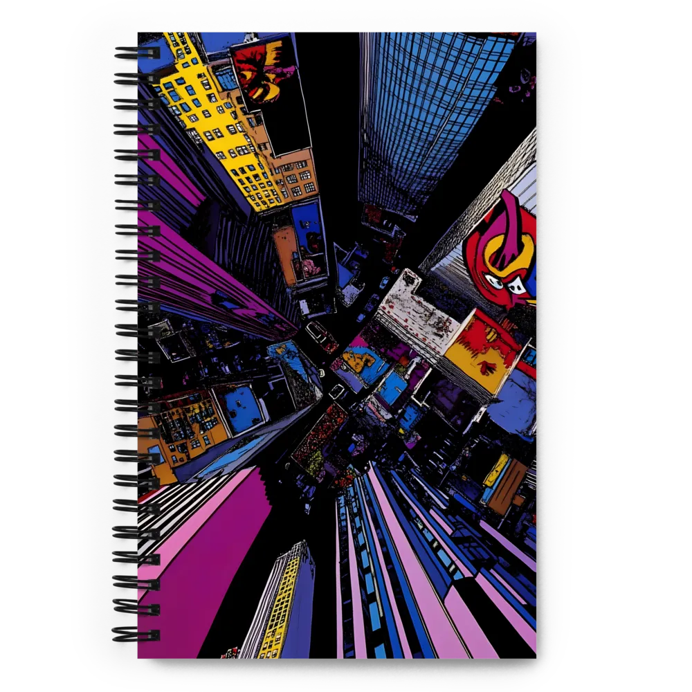 Urban Chromatic Ascent 
 Spiral Notebook | 140 pages