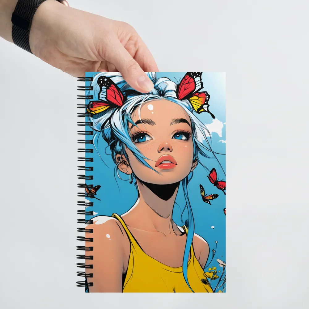 Serene Gaze 
 Spiral Notebook | 140 pages
