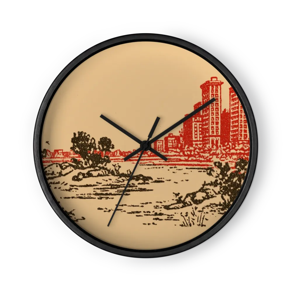 Red Horizon Skyline