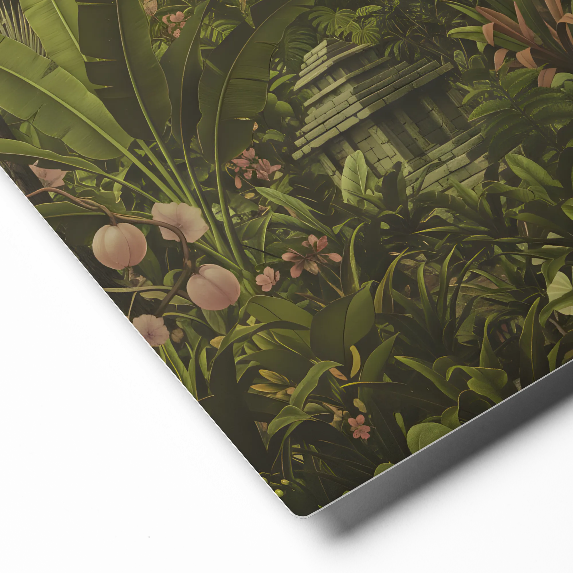 Clockwork Jungle Sentinel 
 Canvas | 12″x 16″