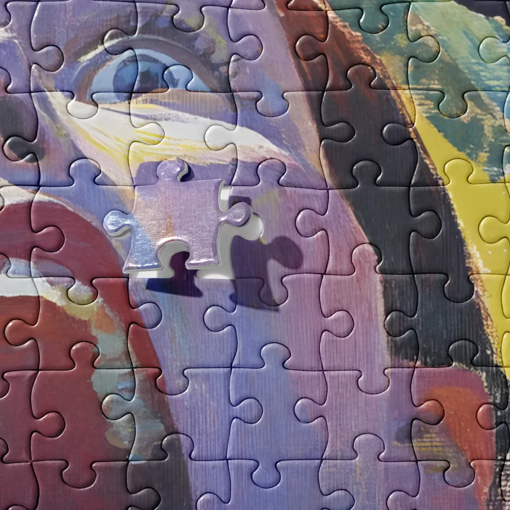 The Scream of Emotion 
 Jigsaw Puzzle in Tin Box