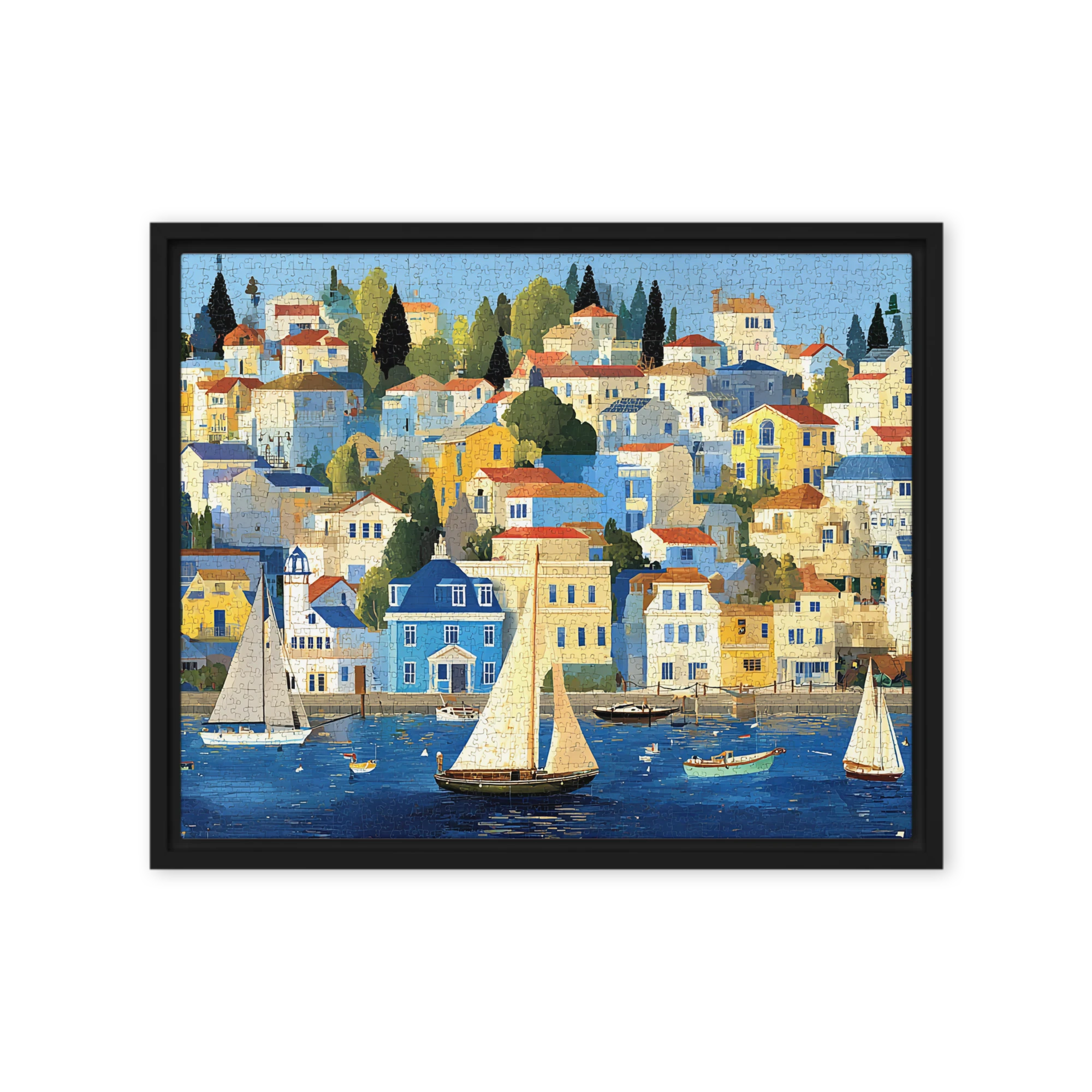 Coastal Mediterranean Village