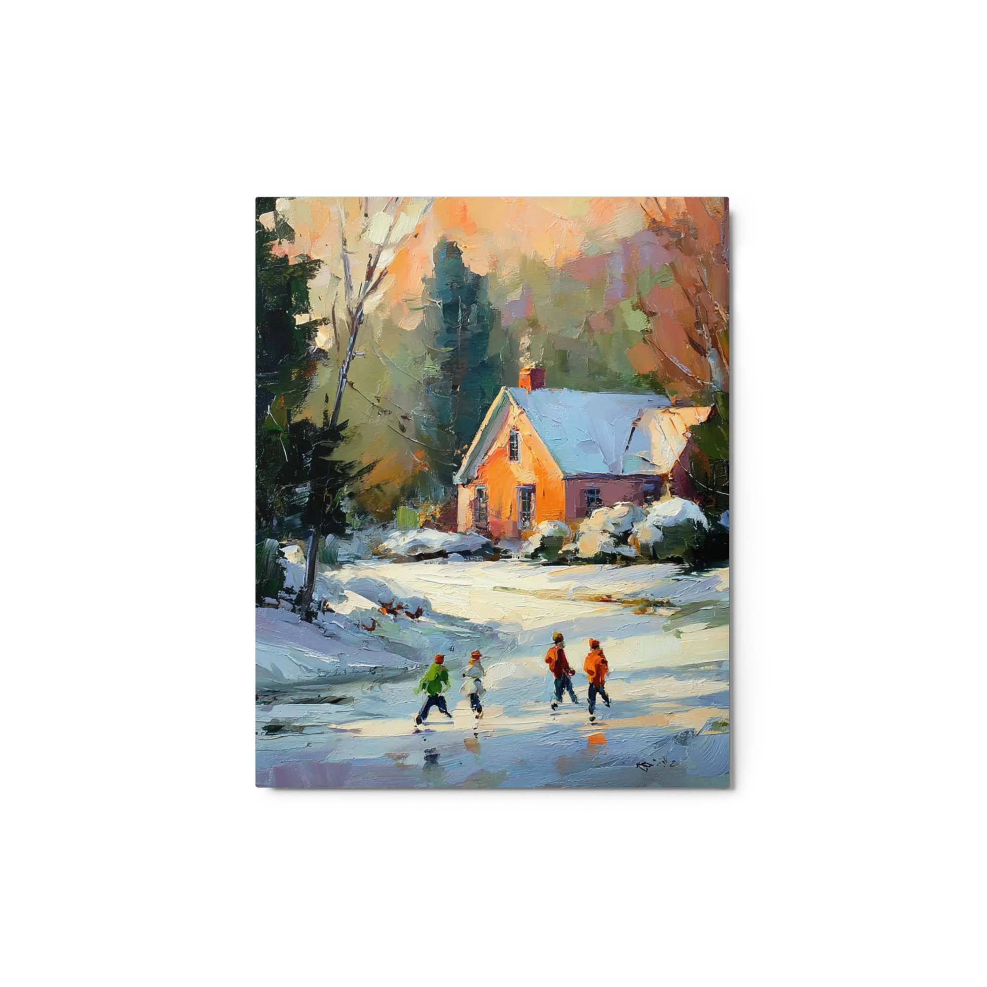 Winter's Golden Glow