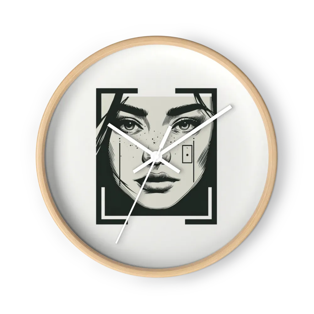 Framed Freckles | Wall Clock