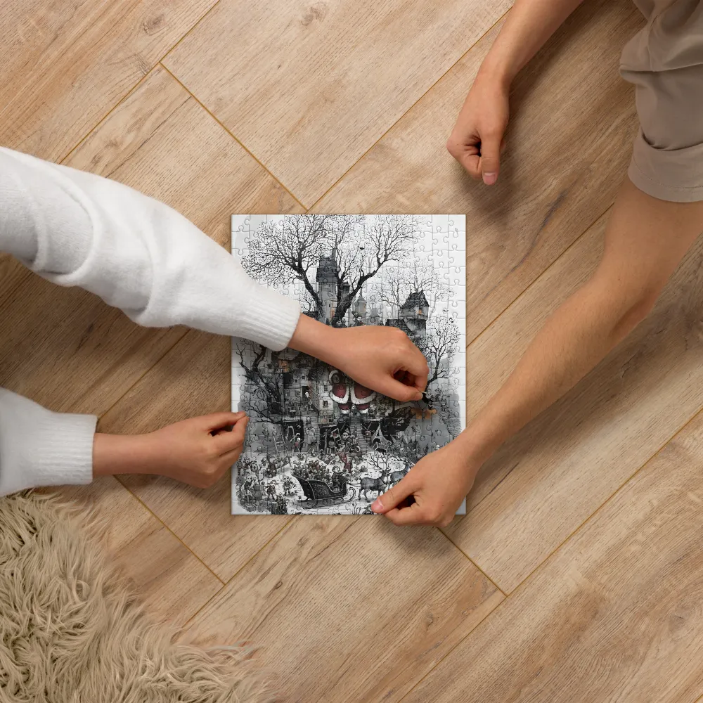 Santa's Treehouse Workshop 
 Jigsaw Puzzle