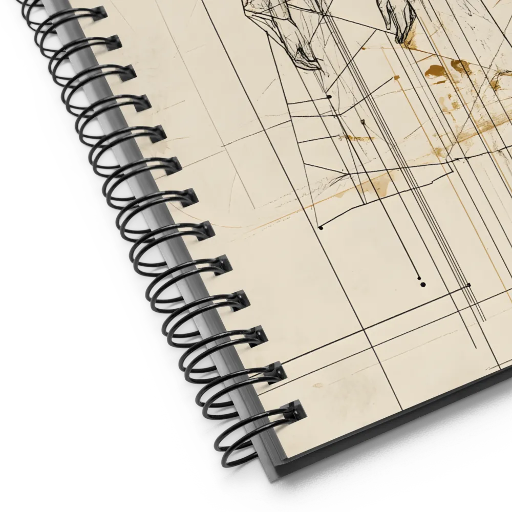 Architectural Fashion Study 
 Spiral Notebook | 140 pages