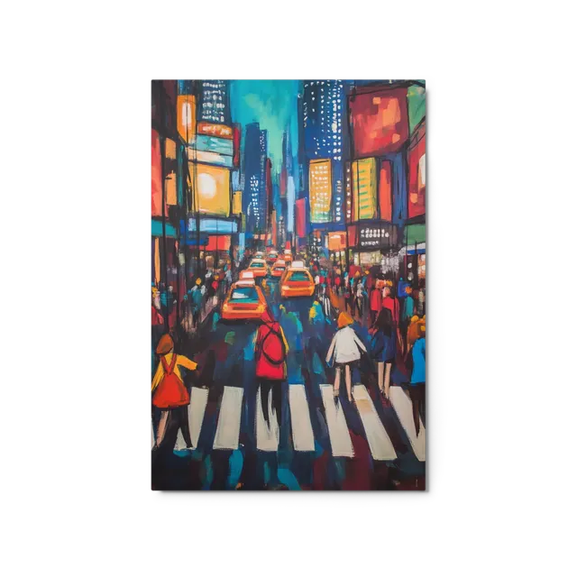 Vibrant City Night | Art Print