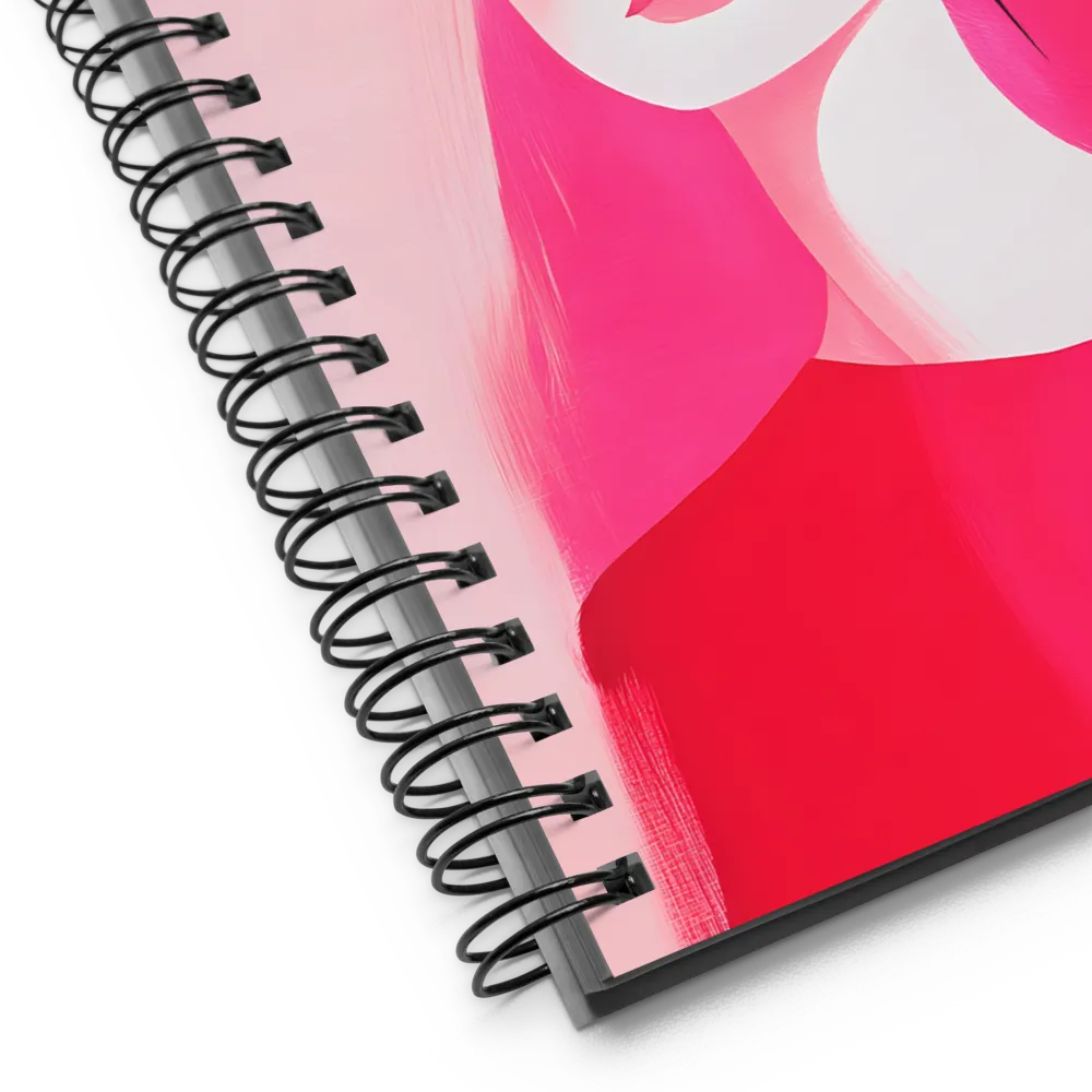 Vibrant Stylized Portrait 
 Spiral Notebook | 140 pages