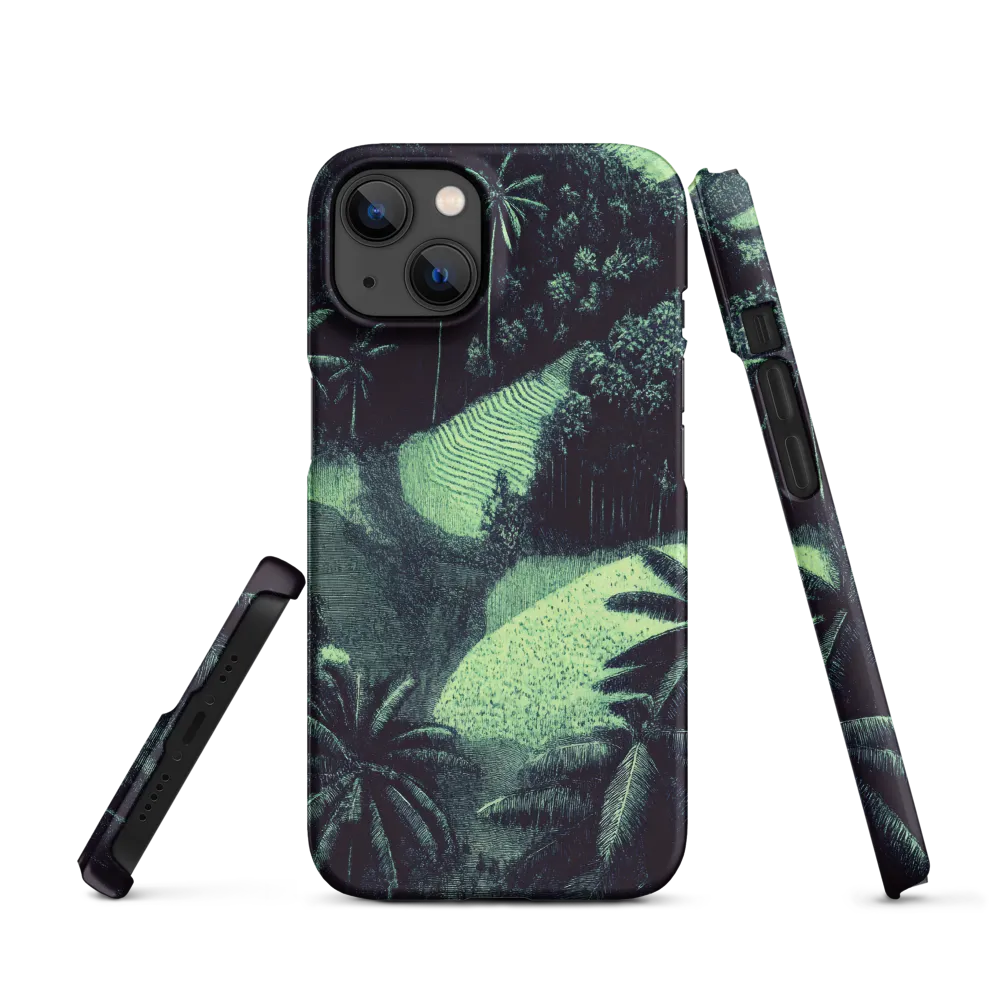 Surreal Rice Terraces Landscape | Phone Case