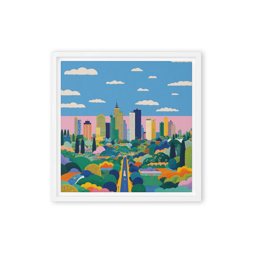 Urban Oasis Skyline | Art Print