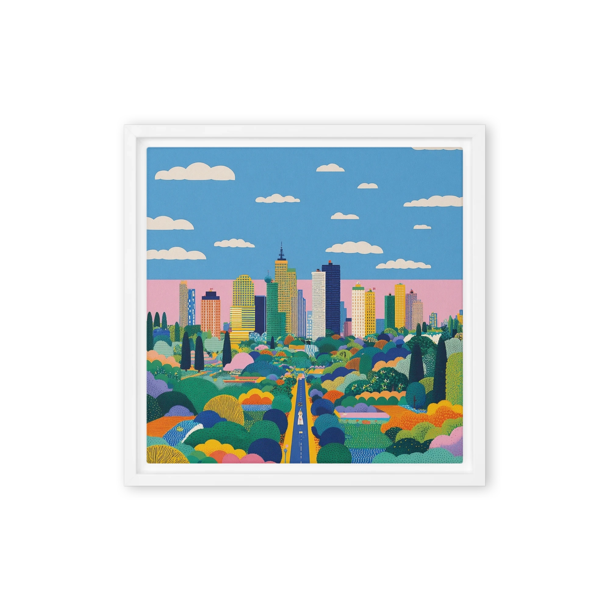 Urban Oasis Skyline | Art Print