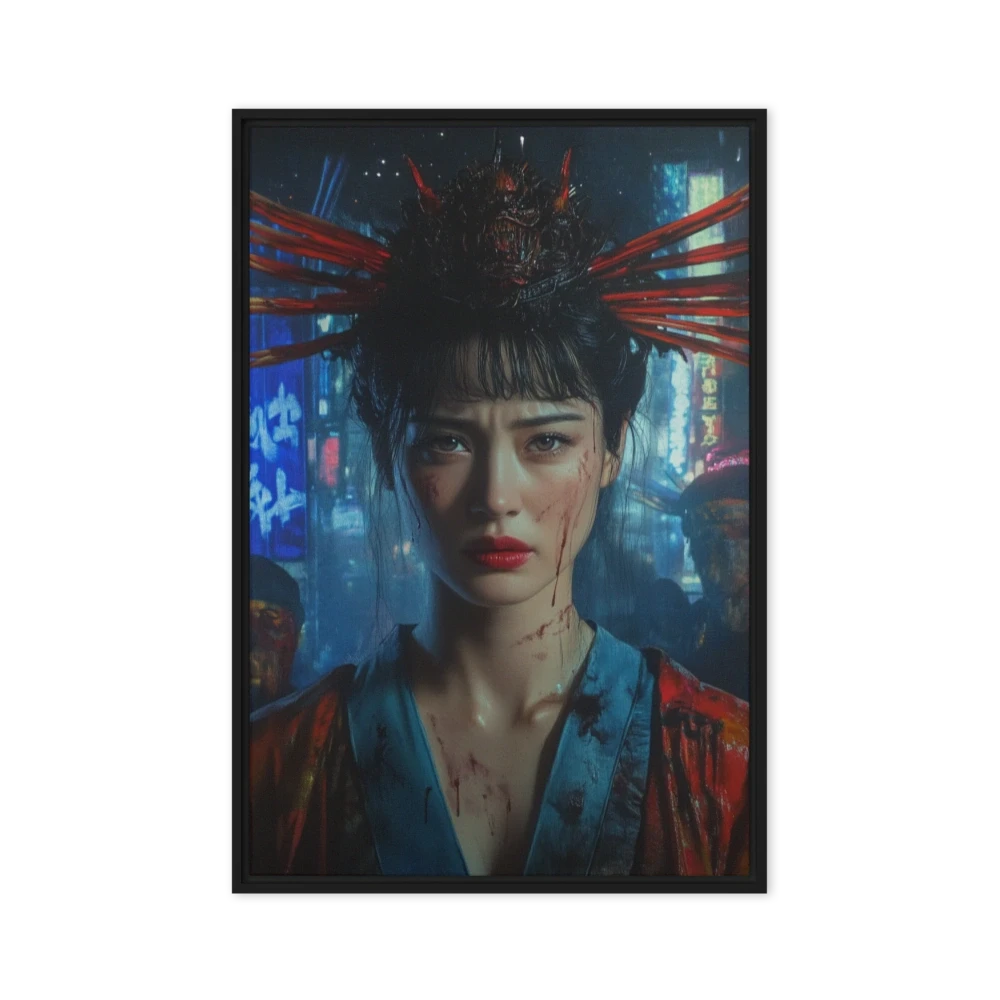 Hyperrealistic Female Portrait