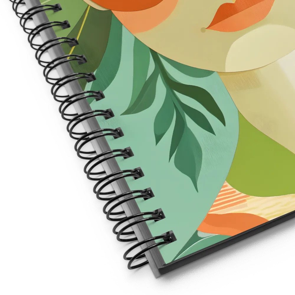 Tropical Gaze 
 Spiral Notebook | 140 pages