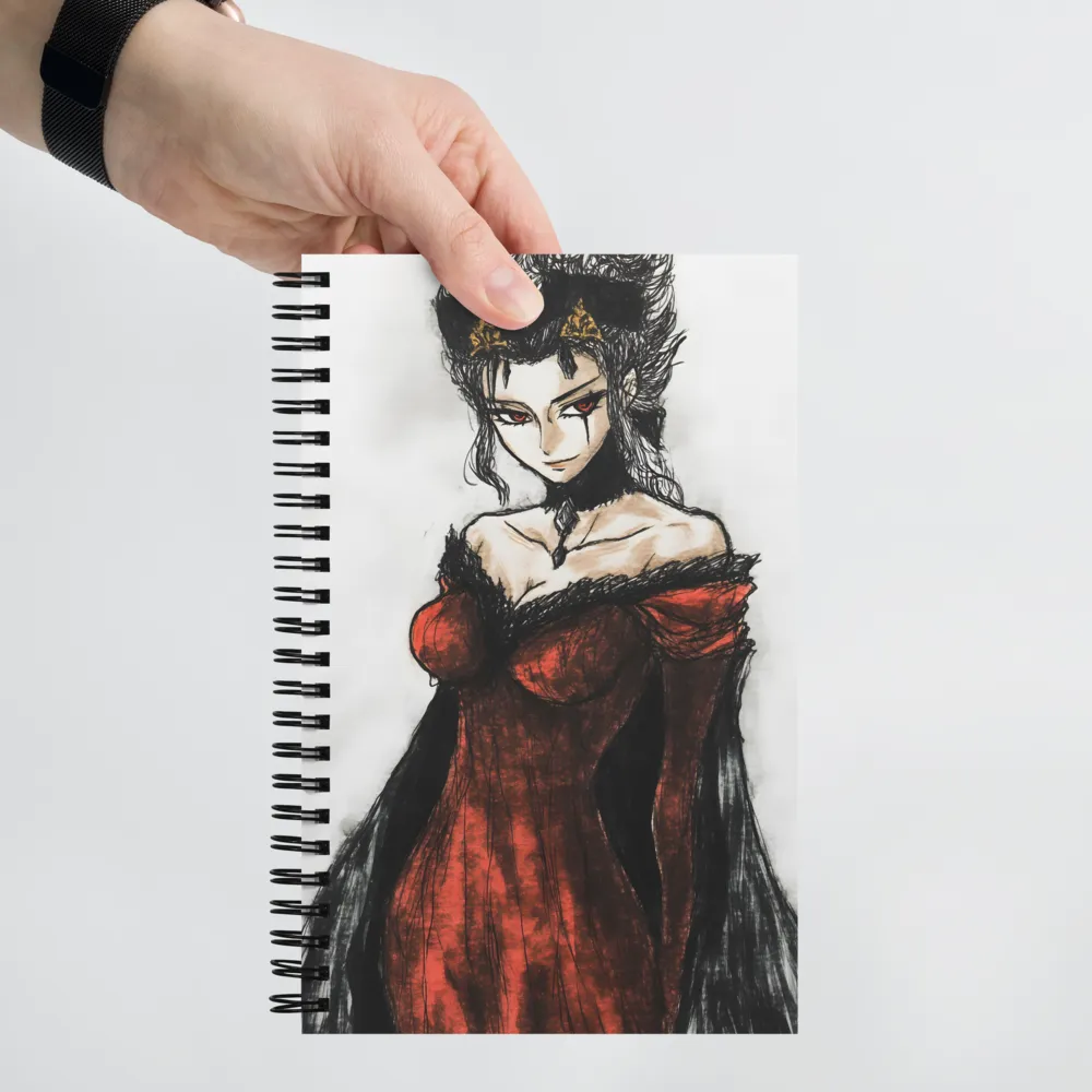 Crimson Empress 
 Spiral Notebook | 140 pages